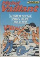 Scan de la couverture Michel Vaillant Pocket du Dessinateur Jean Graton